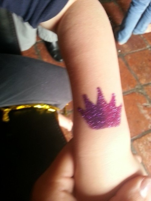 Glittertattoos - maatwerk